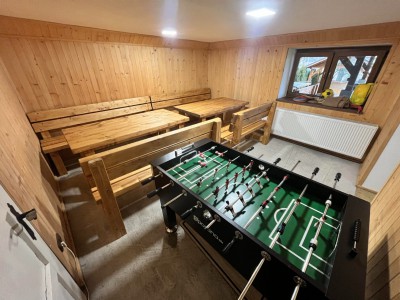 Prízemie- Spoločenská miestnosť- stolný futbal 